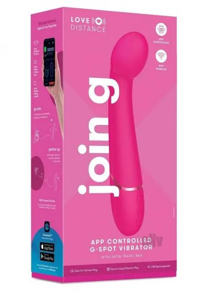 Love Distance Join G Vibrator Pink Seductucom Vibrators