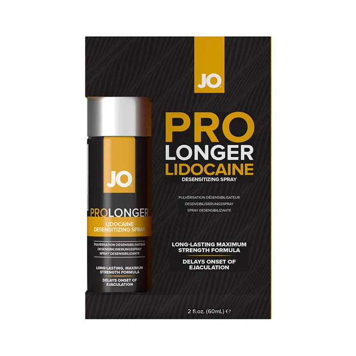 SYSTEM JO Vibrators JO Prolonger Maximum Strength Desensitizing Spray 2 oz SYSTEM JO Vibrators JO Prolonger Maximum Strength Desensitizing Spray 2 oz