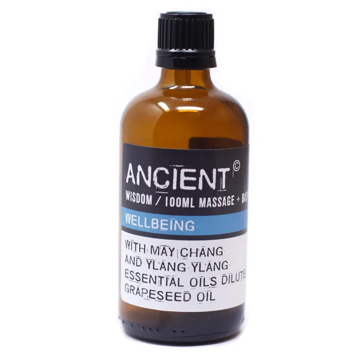 Ancient Wisdom Wellbeing Massage Oil 100ml Couples