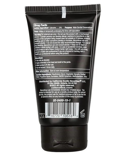 Anal California Exotic Novelties Peak Anal Desensitizing Cream 2 oz Tube