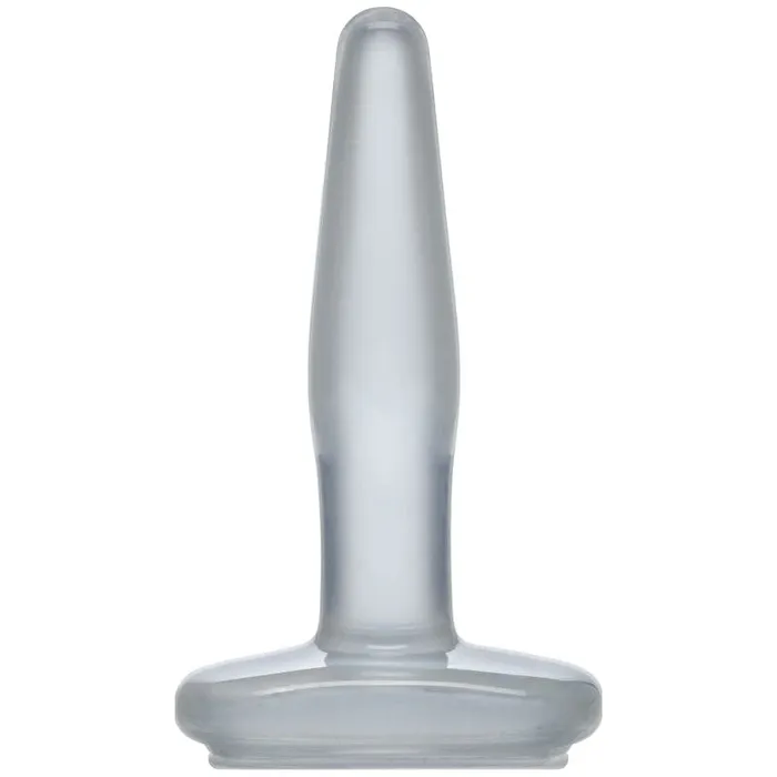 Anal Crystal Jellies Crystal Jellies Small Butt Plug 410cm Clear