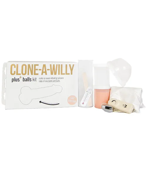 Empire Labs Dildos Cloneawilly Plus Balls Kit Light Tone