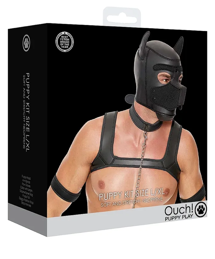 Couples Ouch Puppy Play Complete 9 Pce Kit