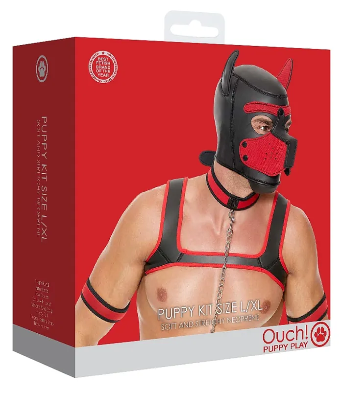 Couples Ouch Puppy Play Complete 9 Pce Kit