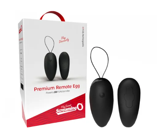 Female Sex Toys ScreamingO Screaming O Premium Remote Egg