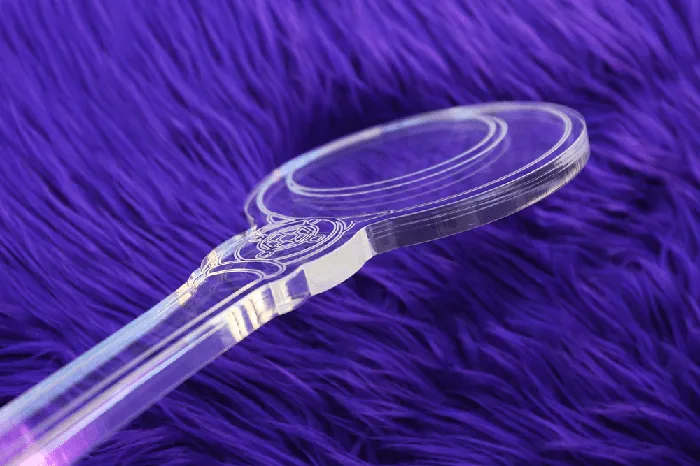 Moon Stick Acrylic Paddle The Kinky Peach Vibrators