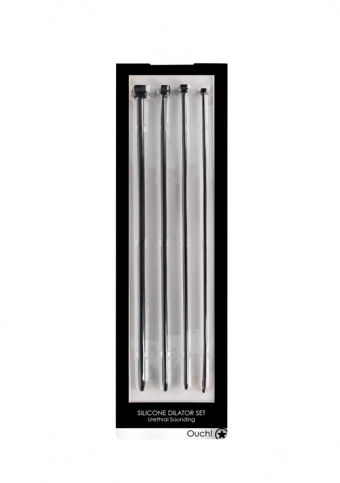 Shots America Anal Urethral Sounding Dilator Set Black