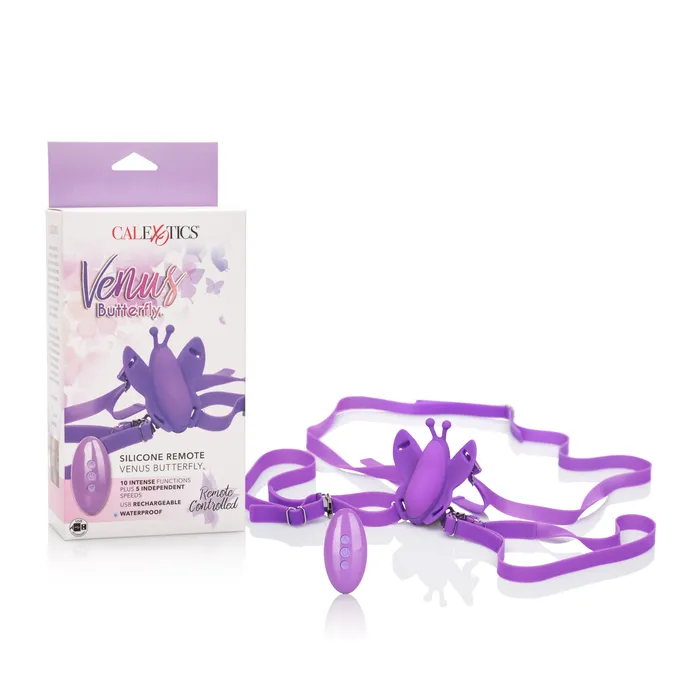 Anal CalExotics Venus Butterfly Silicone Remote Wireless Micro Butterfly