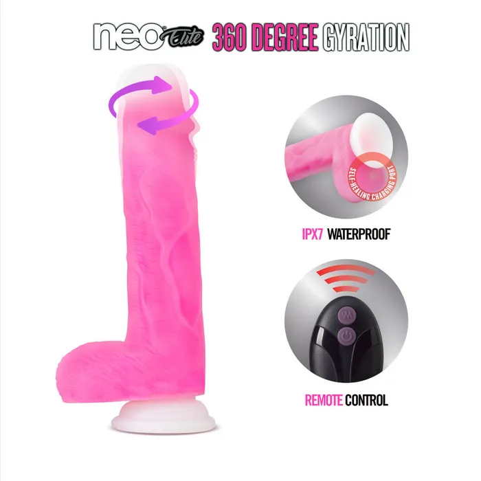 Dildos Neo Elite Roxy Gyrating 8 Dildo