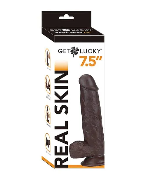 Dildos Williams Trading Company Shibari Get Lucky 75 Real Skin Dark Brown quot Dildos Williams Trading Company Shibari Get Lucky 75 Real Skin Dark Brown quot