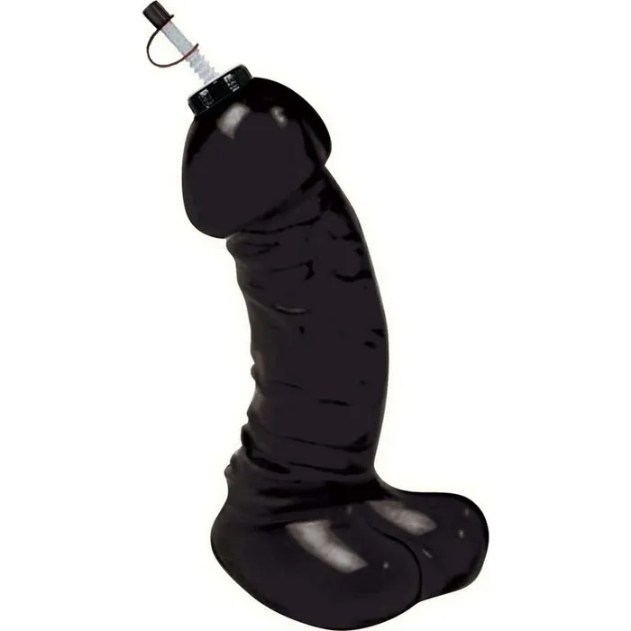 Hott Products Unlimited Anal Dicky Chug Black Sports Bottle 20 Oz