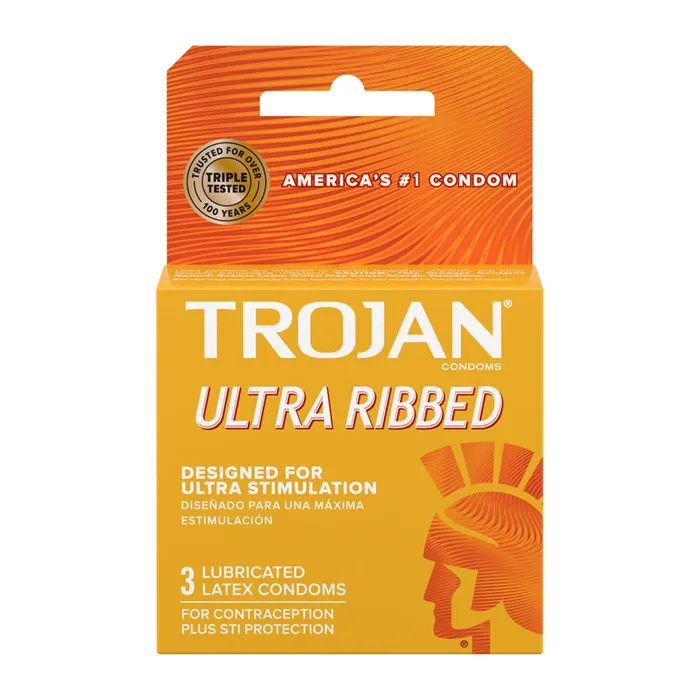 Paradise Marketing Services Female Sex Toys Trojan Ribbed 3