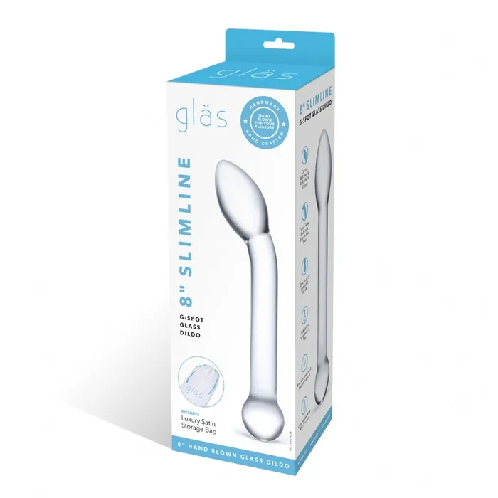 Slimline GSpot Glass Dildo 8 Glas Dildos
