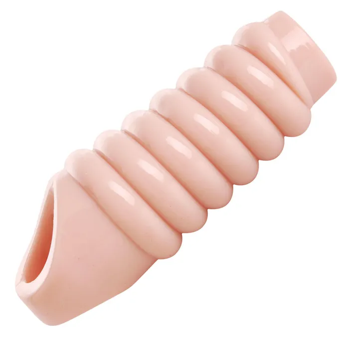 XR Brands Size Matters Male Sex Toys Really Ample Ribbed Penis Enhancer Sheath XR Brands Size Matters Male Sex Toys Really Ample Ribbed Penis Enhancer Sheath