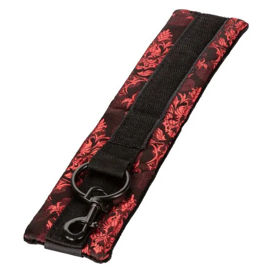 CalExotics Restraints CalExotics Scandal Universal Wrist Handcuffs and Ankle Cuffs Set 2 Pairs included Red and Black