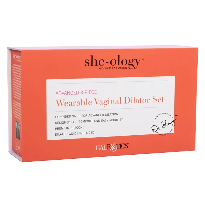 Calexotics SheOlogy ADVANCED 3 Piece Wearable Vaginal Dilator Set CalExotics Male Sex Toys