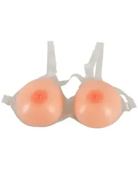 COTTELLI Female Sex Toys CORTELLI SILICONE BREASTS WITH STRAPS 2400G