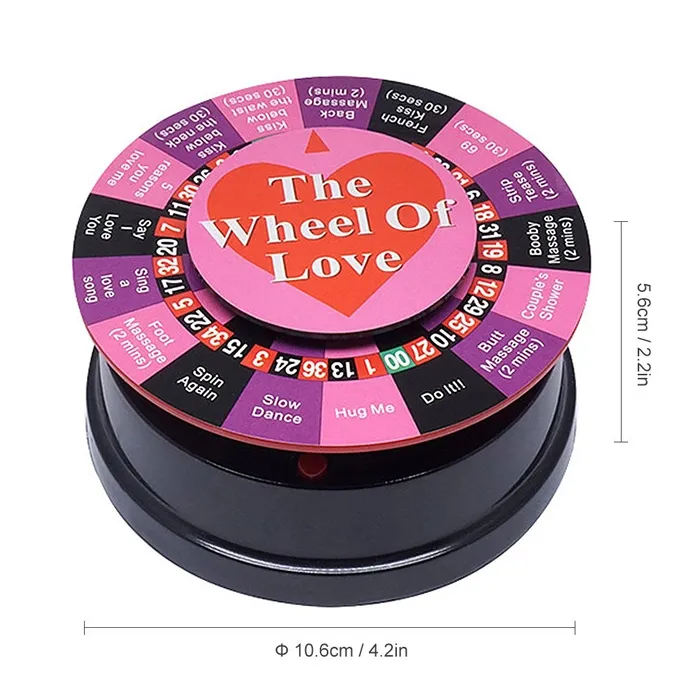 Couples Erotic Wheel of Fortune for Adult Board Sex Game for Couples 17 Ways for Playing Game EVEs SECRETS