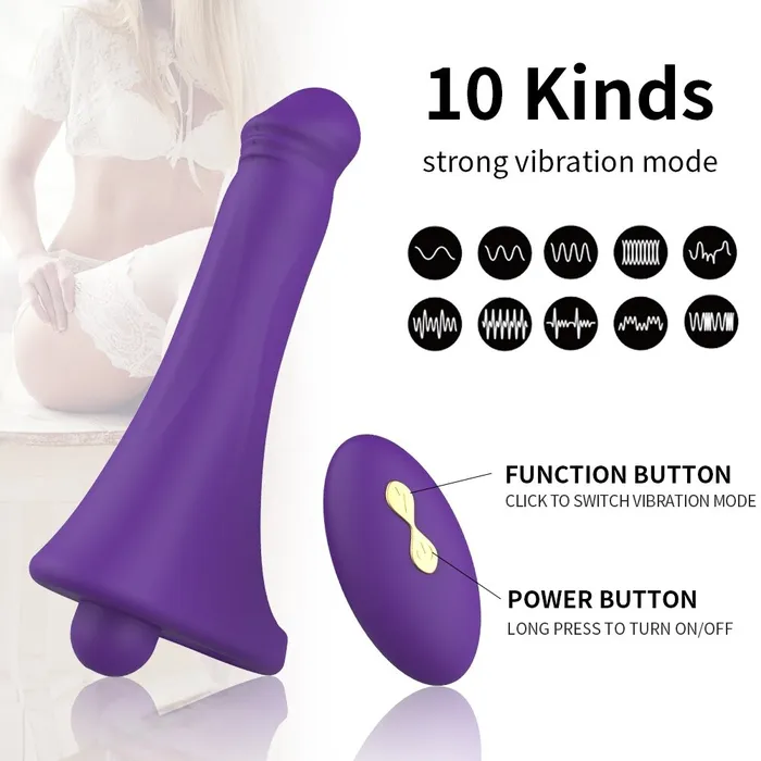 EVEs SECRETS Couples Wireless Silicone Double Penetration Vibrator RemoteControlled Waterproof Sex Toy for Couples