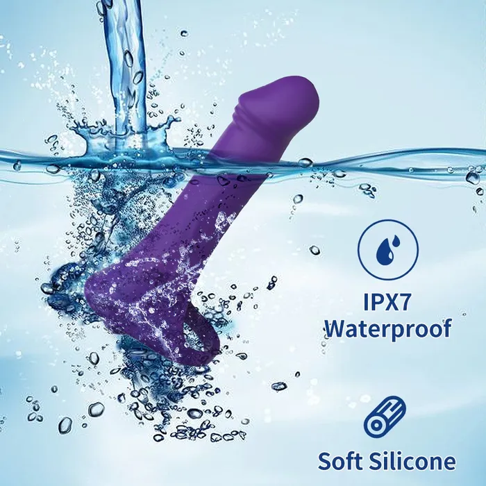 EVEs SECRETS Couples Wireless Silicone Double Penetration Vibrator RemoteControlled Waterproof Sex Toy for Couples