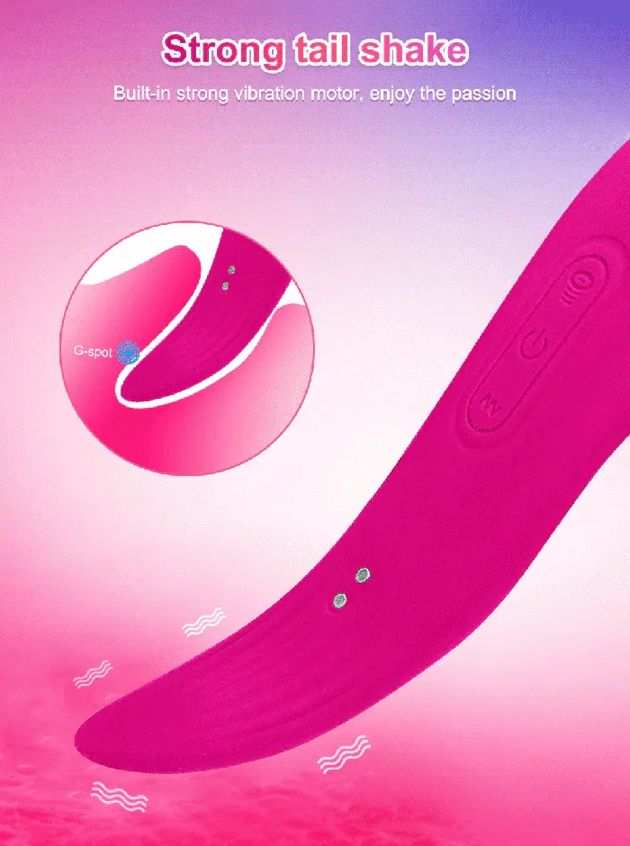 EVEs SECRETS Female Sex Toys Clitoral Suction Vibrator with Vibrating Tail for GSpot Stimulation Erotic Toy for Women