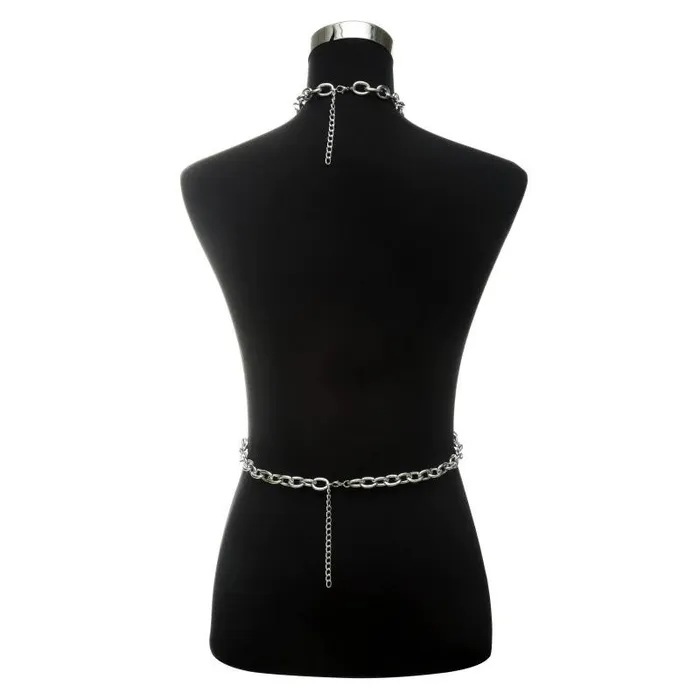 Female Sex Toys EVEs SECRETS Chain Jewelry Body Harness Body Chain Necklace for Women Sexy Fashion Accessories