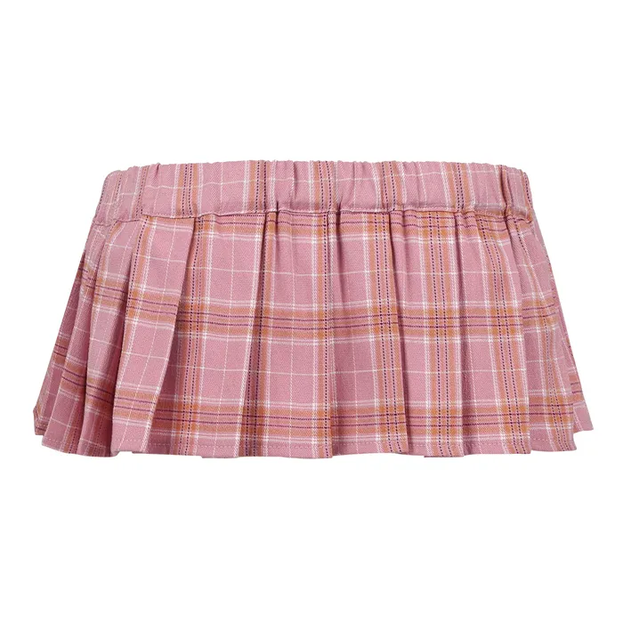 Female Sex Toys EVEs SECRETS Sexy Womens Mid Waist Elastic Mini Skirt Single Layer Cosplay Skirt in Scottish Style