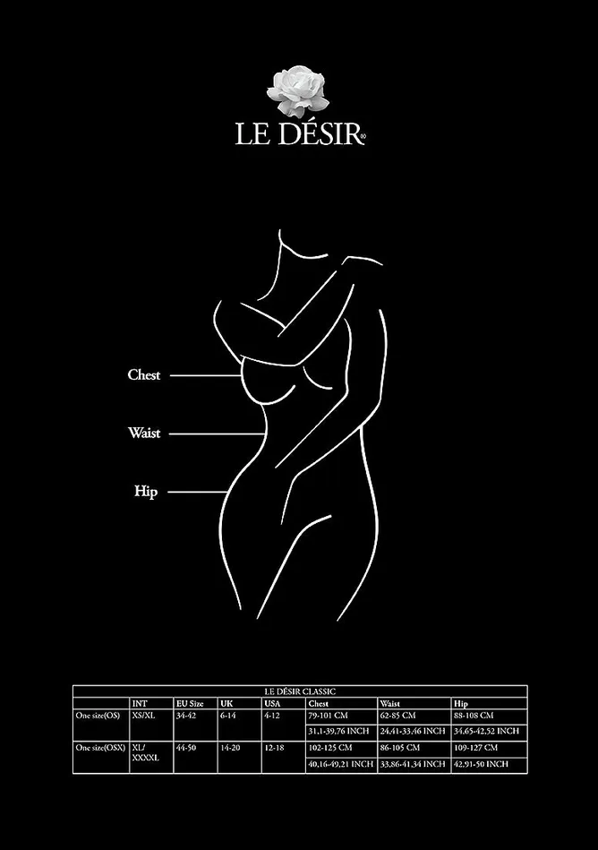 Le Desir Bliss Lingerie Female Sex Toys Le Desir Bliss Lingerie NET CONTRAST MINI DRESS WITH OPAQUE V SHAPE Black