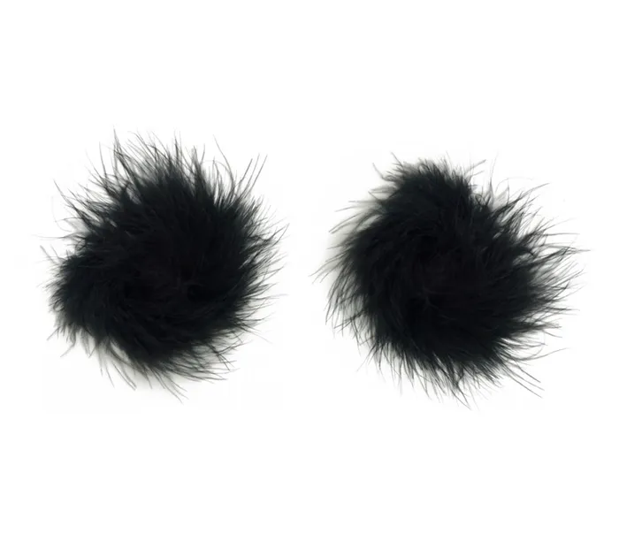 Love in Leather Anal Love in Leather Burlesque Series Round Marabou Fluff Reusable Nipple Pasties Black Fluffy Pasties Love in Leather Anal Love in Leather Burlesque Series Round Marabou Fluff Reusable Nipple Pasties Black Fluffy Pasties
