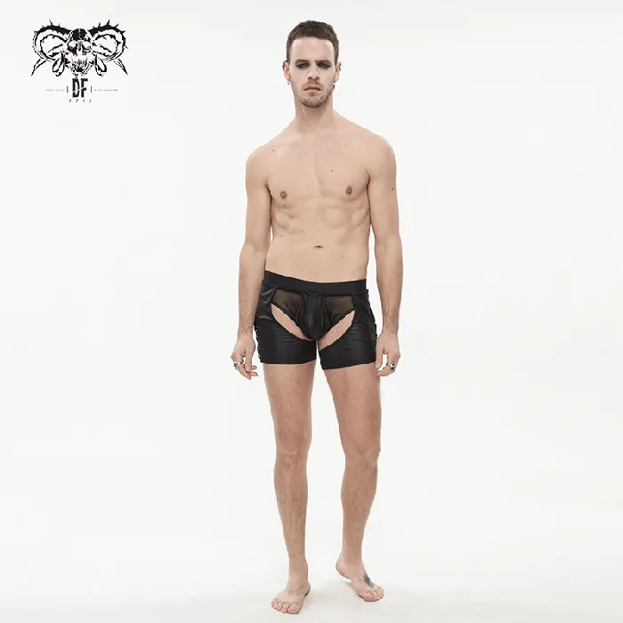 Seductive Sheer Mens Briefs Black Elastic Boxers EVEs SECRETS Anal