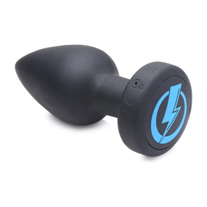 XR Brands Zeus Electrosex Anal EStim and Vibrating Anal Plug Black XR Brands Zeus Electrosex Anal EStim and Vibrating Anal Plug Black