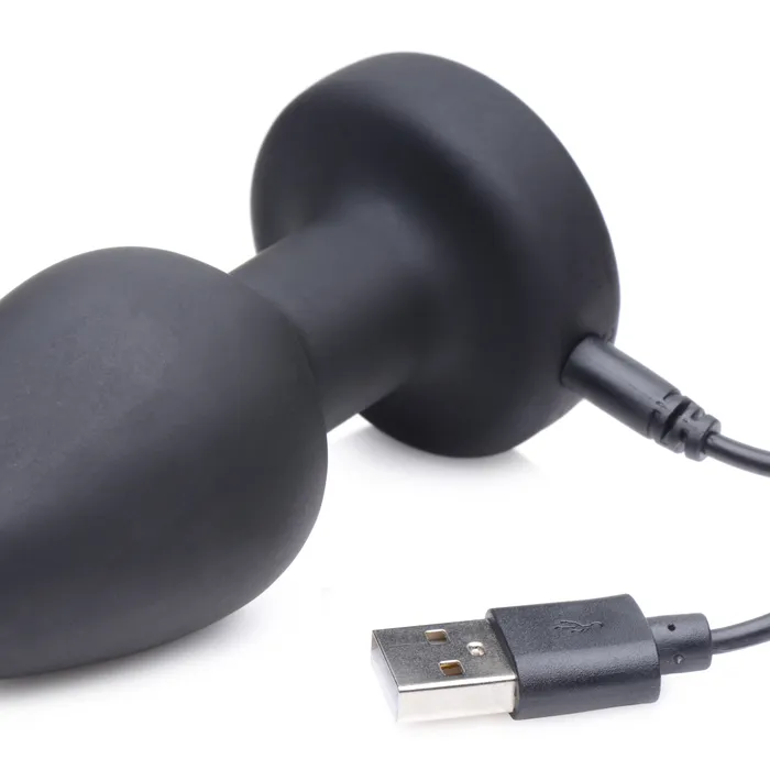 XR Brands Zeus Electrosex Anal EStim and Vibrating Anal Plug Black XR Brands Zeus Electrosex Anal EStim and Vibrating Anal Plug Black
