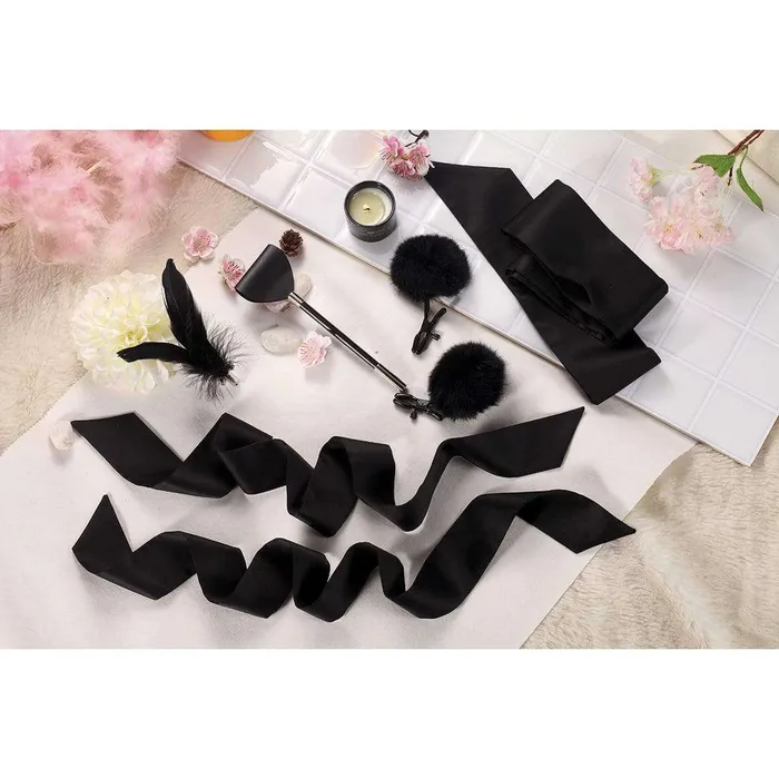 6 Pieces Starter Bondage Kit Room Fun Couples 6 Pieces Starter Bondage Kit Room Fun Couples