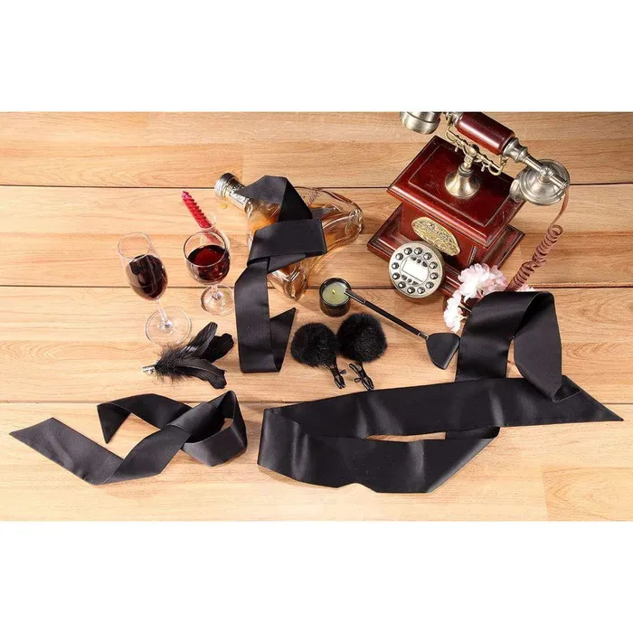 6 Pieces Starter Bondage Kit Room Fun Couples 6 Pieces Starter Bondage Kit Room Fun Couples