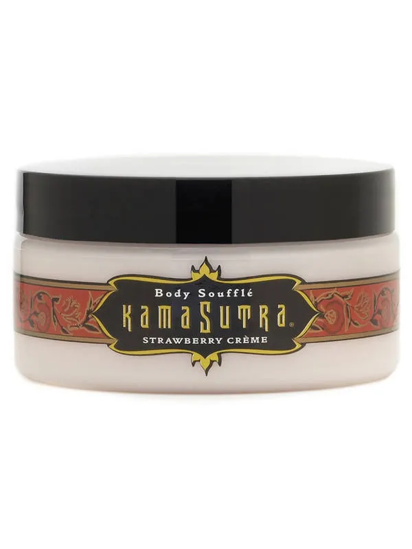 Calvista Kama Sutra Body Souffle Strawberry Creme 200ml Female Sex Toys