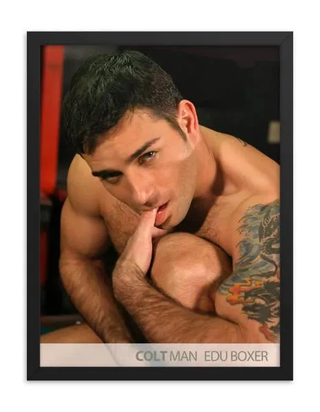 COLT Man Framed Poster Edu Boxer CSG Store Vibrators COLT Man Framed Poster Edu Boxer CSG Store Vibrators
