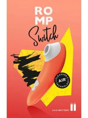 Female Sex Toys ROMP Switch Clitoral Stimulator Orange Calvista