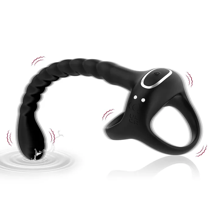 FRISKY BUSINESS SG Male Sex Toys Johnson Jolt APP Control Penis Stimulator with Cock Ring