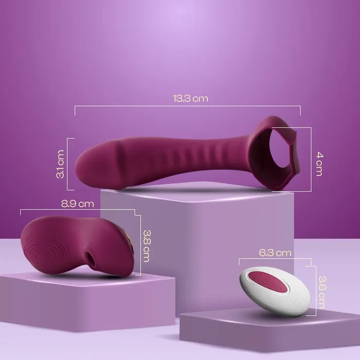 FRISKY BUSINESS SG Vibrators Pleasure Pouch Wearable Vibrator