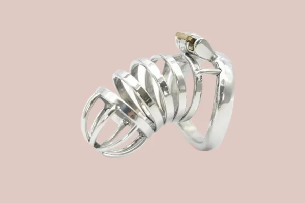 House Of Chastity Bird Cage Horizontal Standard Metal Chastity Cage Male Sex Toys