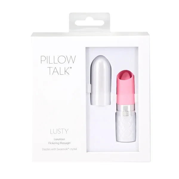 Pillow Talk Lusty Luxurious Flickering Massager Pillow Talk Vibrators