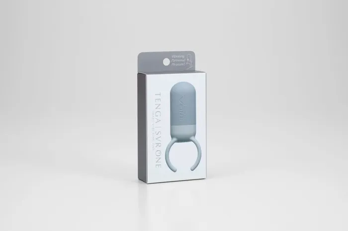 Tenga SVR One Vibrating Cock Ring Grey FRISKY BUSINESS SG Couples